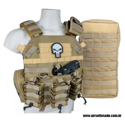 Colete Tático Plate Carrier Co