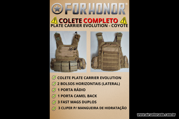 COLETE PLATE CARRIER EVOLUTION