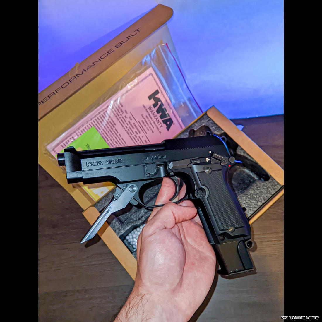 Airsoft GBB KWA M93R / M93R-II