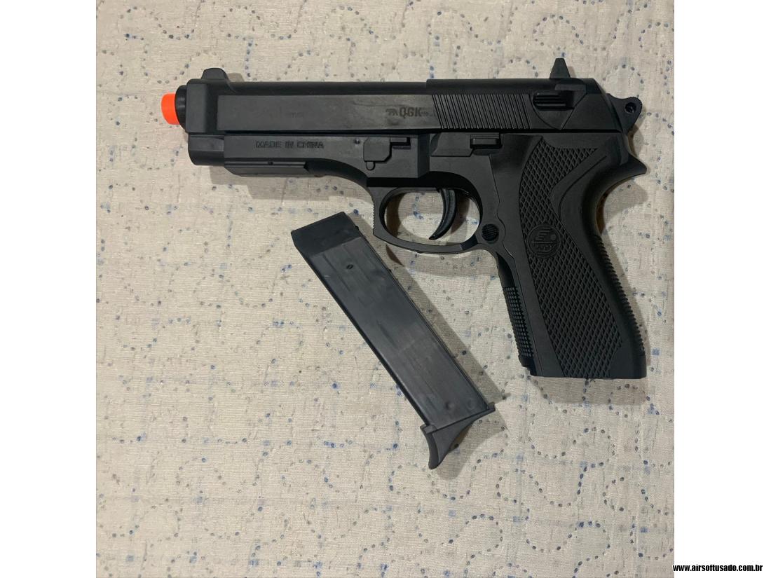 Pistola Airsoft SP92 BK/6mm