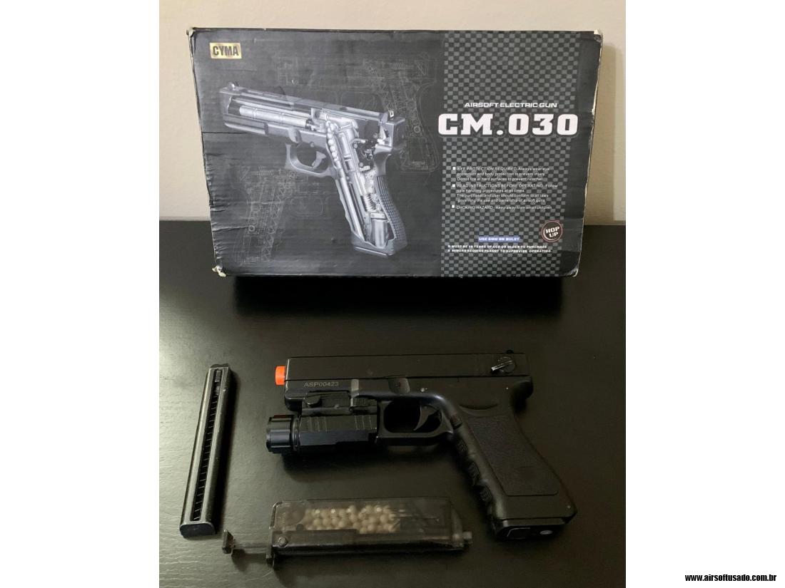 Pistola Airsoft Elétrica Cyma 