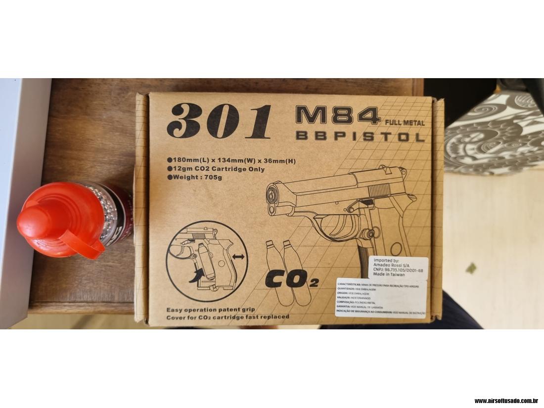 M84 Full Metal BB Pistola