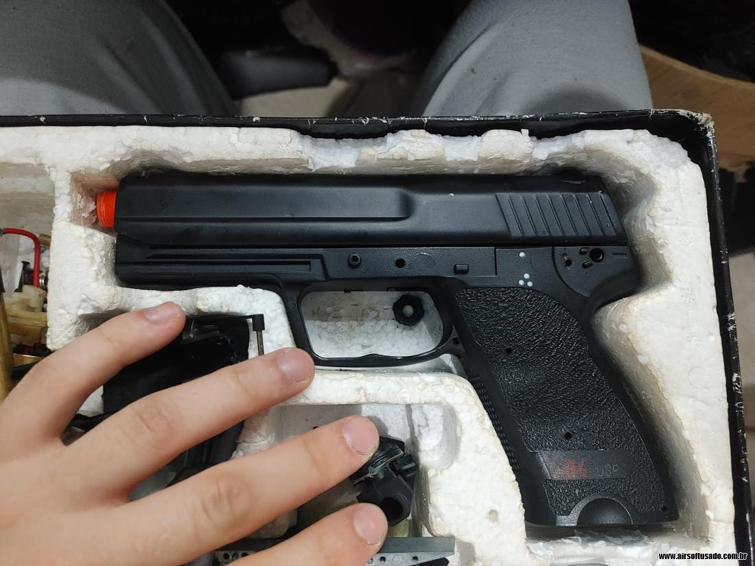 slide de metal e carcaça usp a