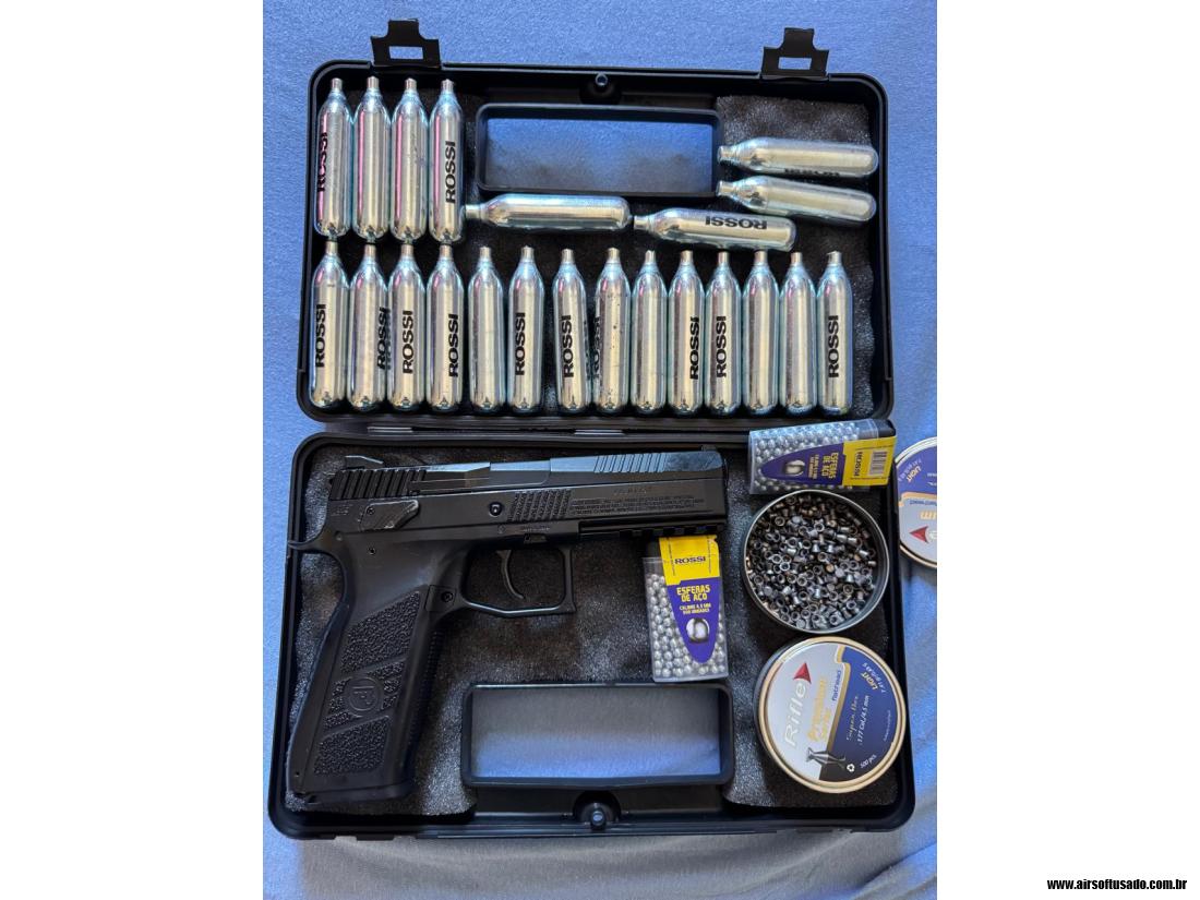 Airgun Pistola Asg Cz P09 Full
