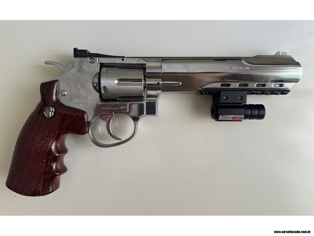 Revólver Airgun Rossi W702S cr