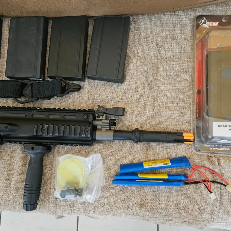 Imagem 10 do anúncio AEG Scar H Ares c/ 8 magazines