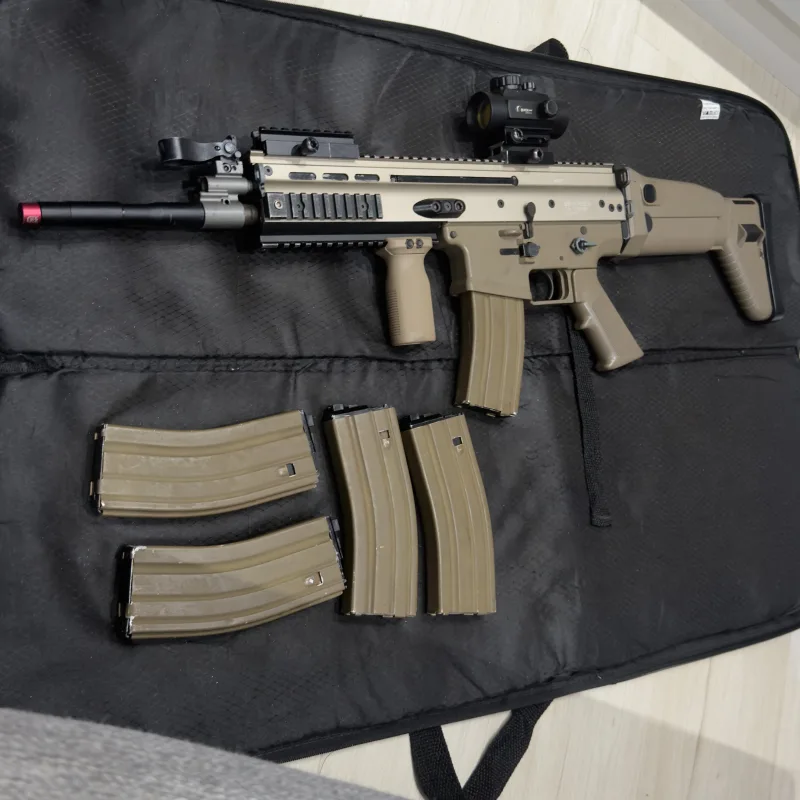 Imagem 2 do anúncio 🔥 Airsoft Scar-L We GBB
