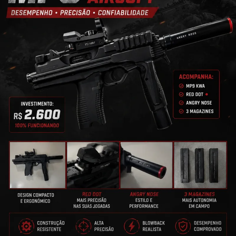 Imagem 10 do anúncio Mp9 Kwa GBB