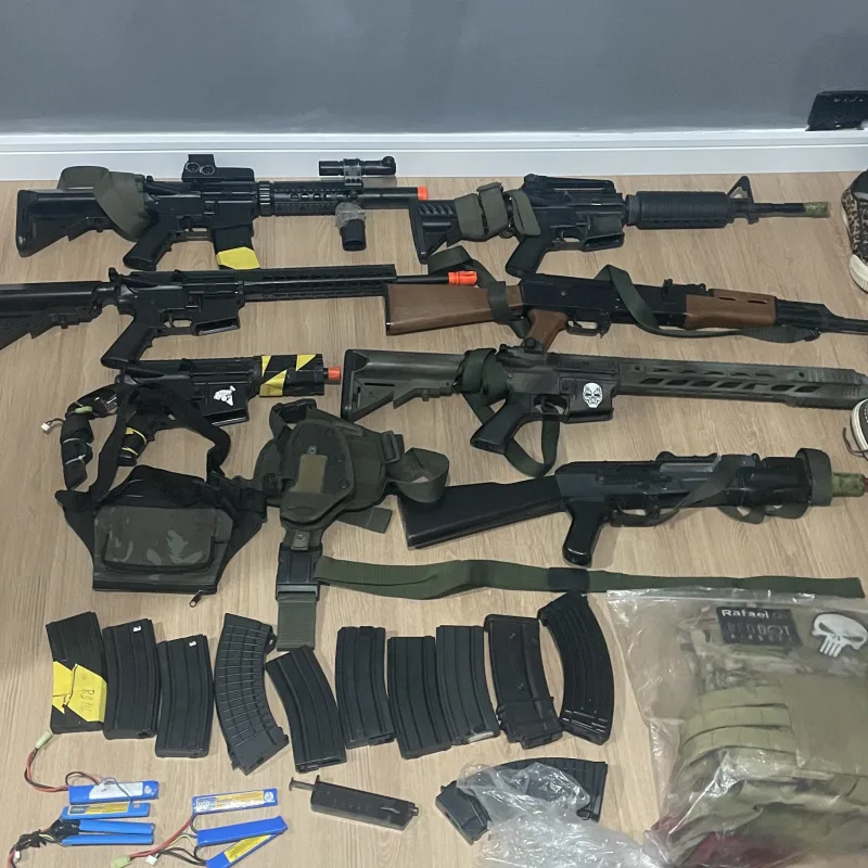 Conjunto de equipamentos