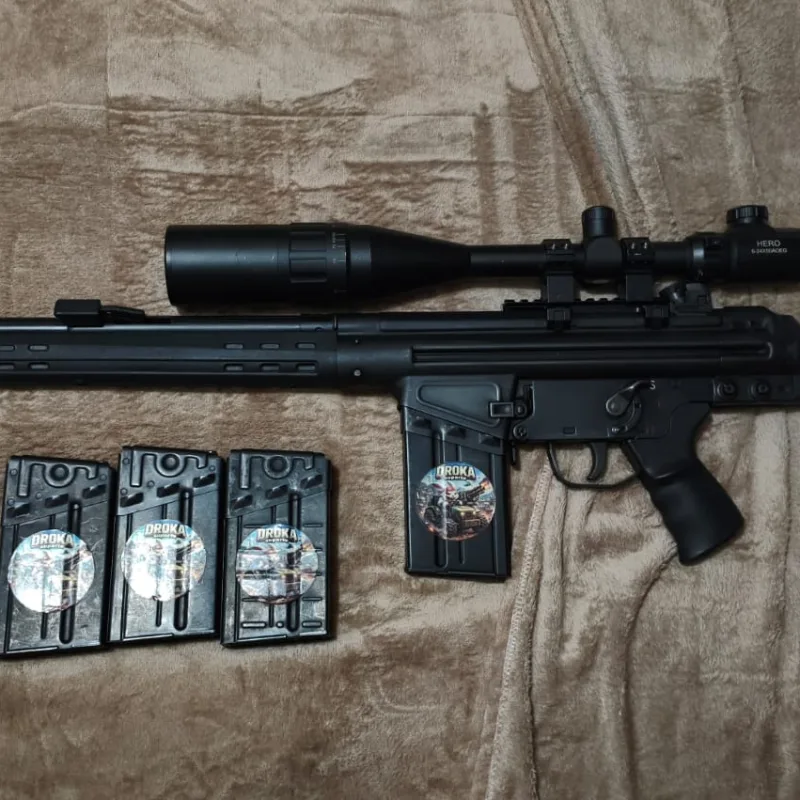 Imagem 2 do anúncio Rifle Airsoft AEG DMR G3 - LCT