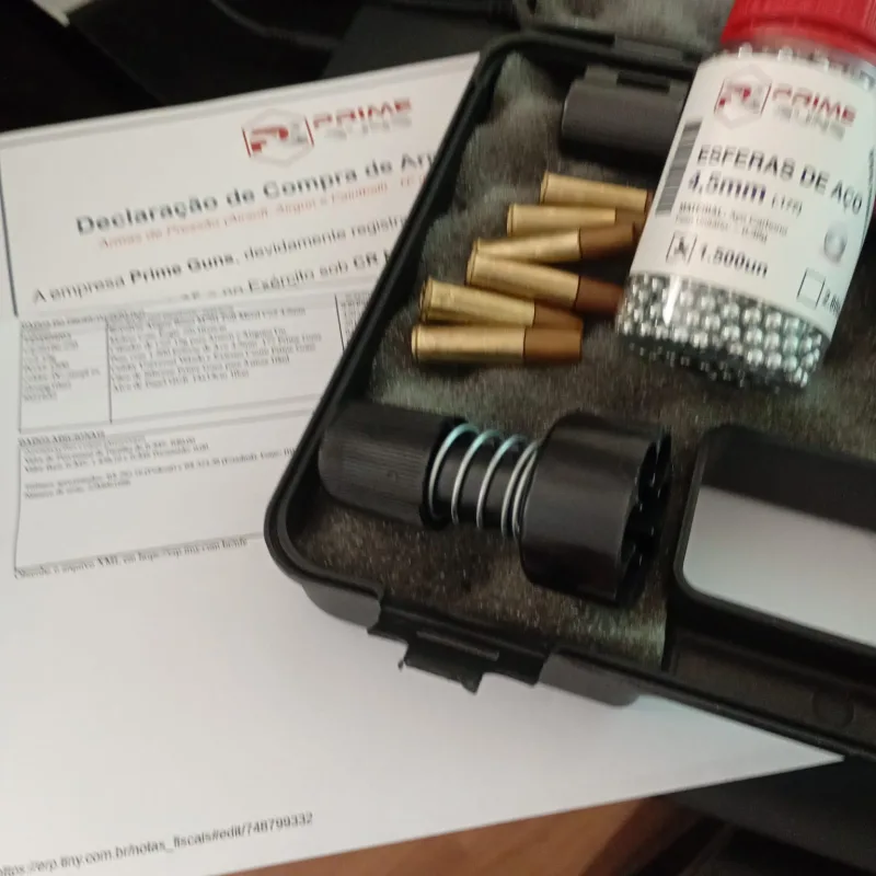 Imagem 2 do anúncio Kit Revolver Airgun Rossi M701