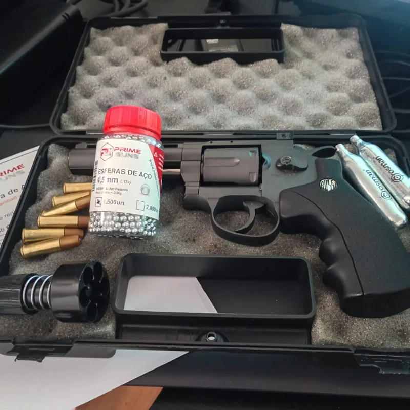 Imagem 5 do anúncio Kit Revolver Airgun Rossi M701