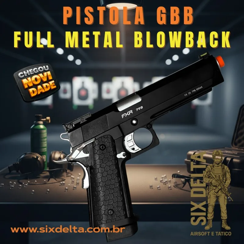 Pistola De Airsoft Gbb HICapa