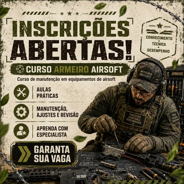 Curso Armeiro Airsoft